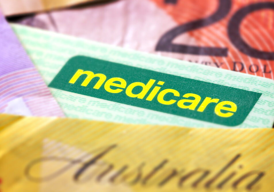 Australian,Medicare,Card,And,Money.